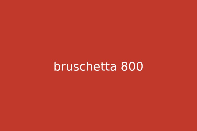 Bruschetta